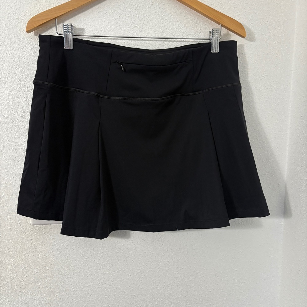 BAlЕAF Black Athletic Skort Shorts 2XL Pleated Tennis Golf Running Workout NEW